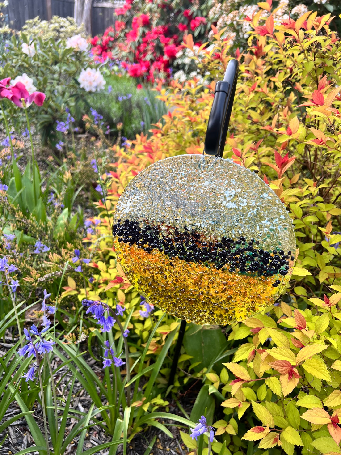Garden Circles 🌸 Create a one-of-a-kind fused glass piece for your garden
