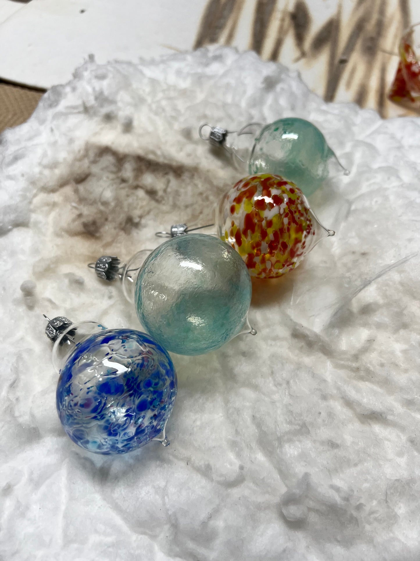 Blown Glass Ornaments
