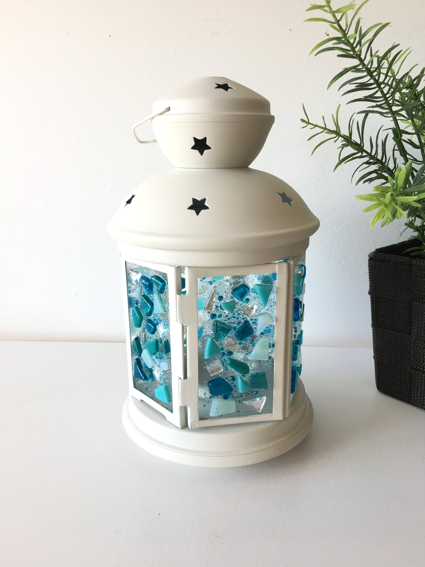 Fused Glass Lanterns