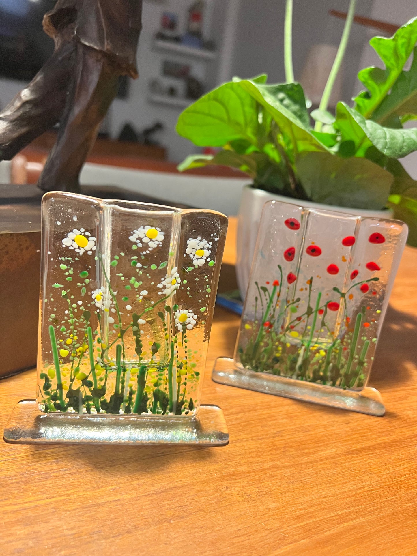 Fused Glass Pocket Vase - In Studio Class