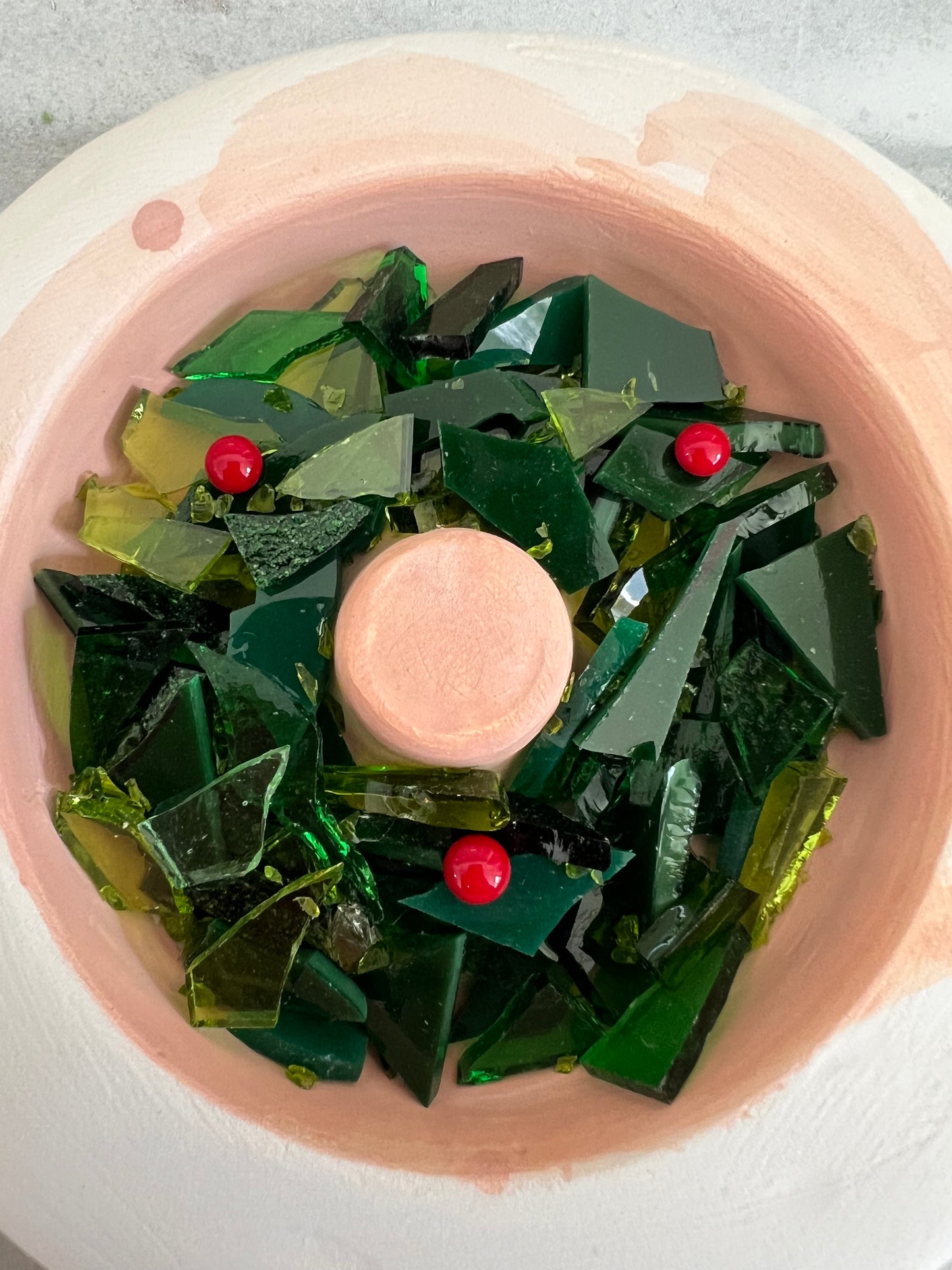 Wreath - Fused Glass Casting Mold