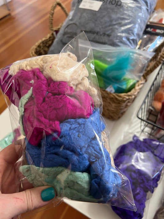 Silk Noil - Mixed