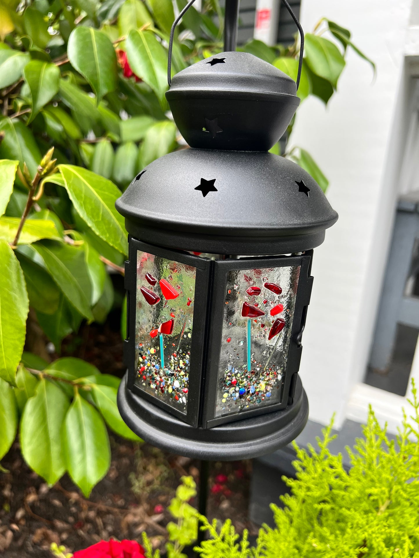 Fused Glass Lanterns