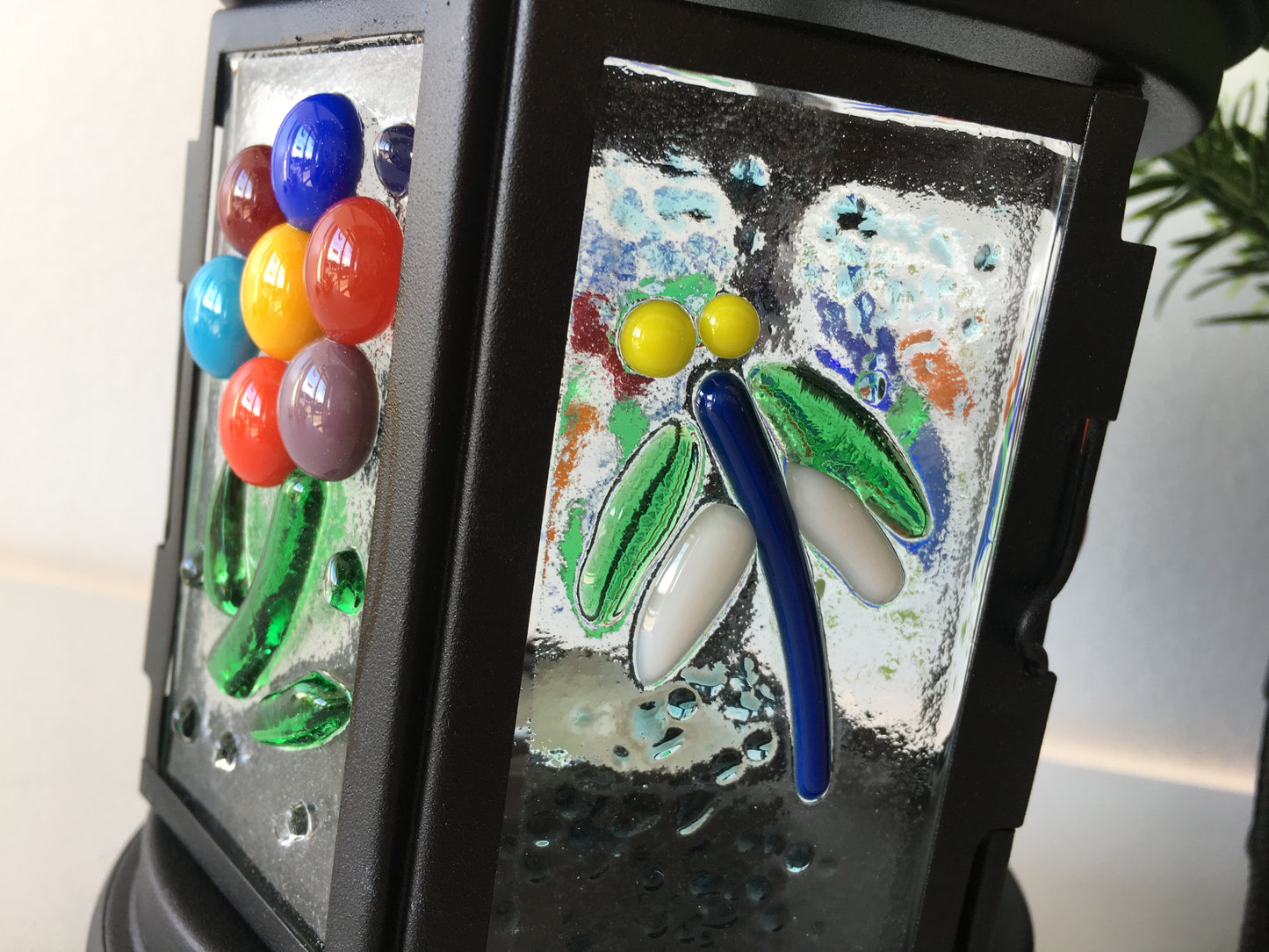 Fused Glass Lanterns