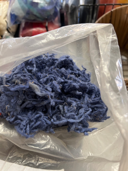 Wool Nepps 1kg - Denim Blue