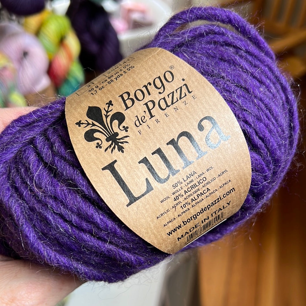 Luna - Wool/Alpaca/Acylic Grape 21