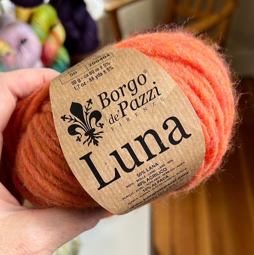 Luna - Wool/Alpaca/Acylic Coral 50
