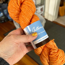 Load image into Gallery viewer, Lino - SW Merino/Linen Worsted Pumpkin
