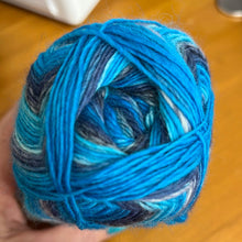 Load image into Gallery viewer, Countess Kick Up Your Heels Sock Yarn - Waves
