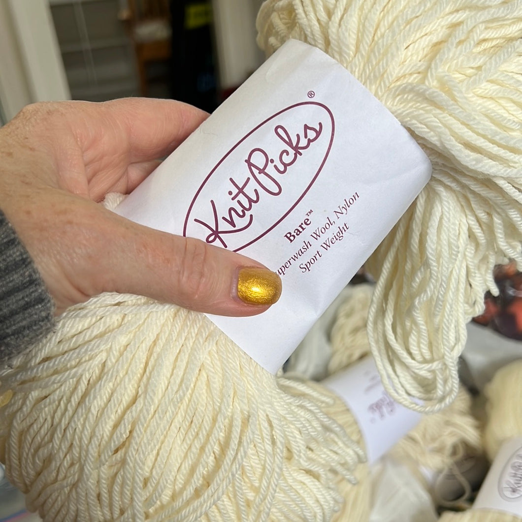 Knit Picks Bare Superwash wool/Nylon