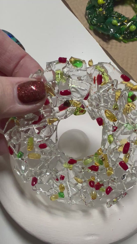 Wreath - Fused Glass Casting Mold