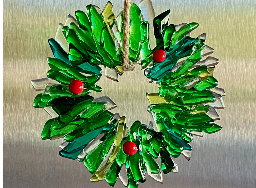 Fused Glass Ornaments