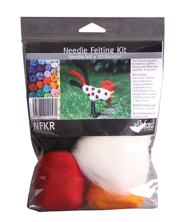 Needle Felting Kit - Rooster