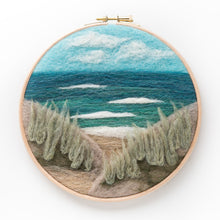 Load image into Gallery viewer, Beach View Needle Felting Kit
